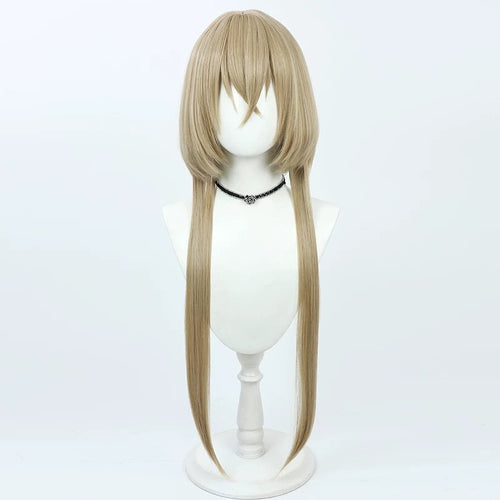Arknights Pallas Cosplay Wigs Extra Long Sideburns