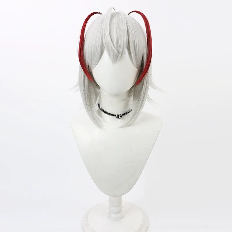 Arknights W Cosplay Wigs Cremation Last Wish White Wigs