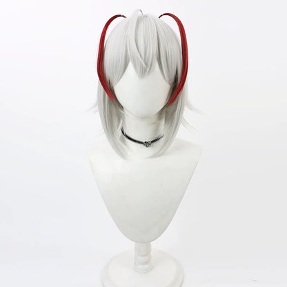 Arknights W Cosplay Wigs Cremation Last Wish White Wigs