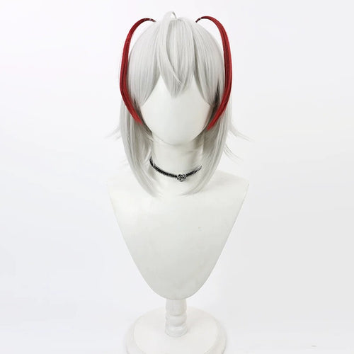 Arknights W Cosplay Wigs Cremation Last Wish White Wigs
