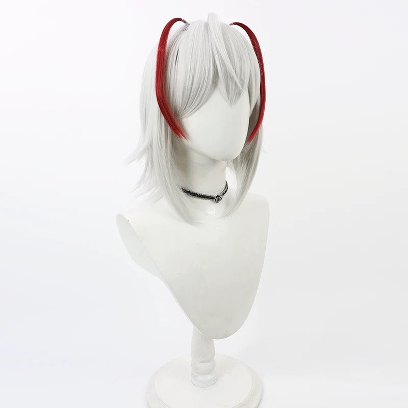 Arknights W Cosplay Wigs Cremation Last Wish White Wigs