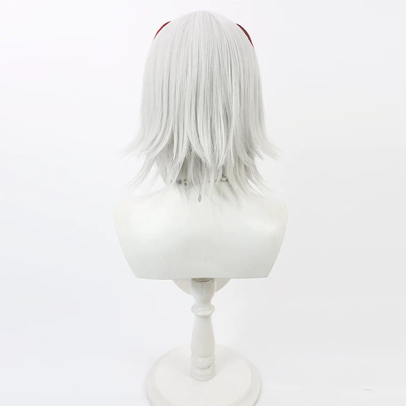 Arknights W Cosplay Wigs Cremation Last Wish White Wigs