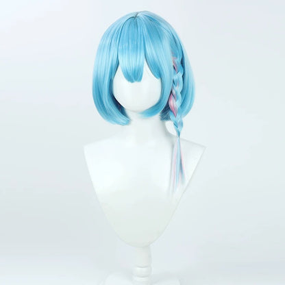 Arona Cosplay Wigs Blue Archive Extra Sideburn Braids Wigs