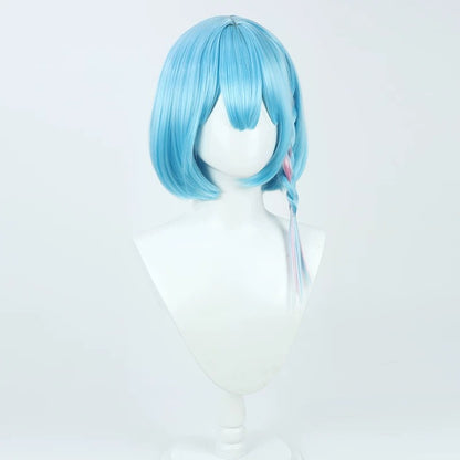 Arona Cosplay Wigs Blue Archive Extra Sideburn Braids Wigs