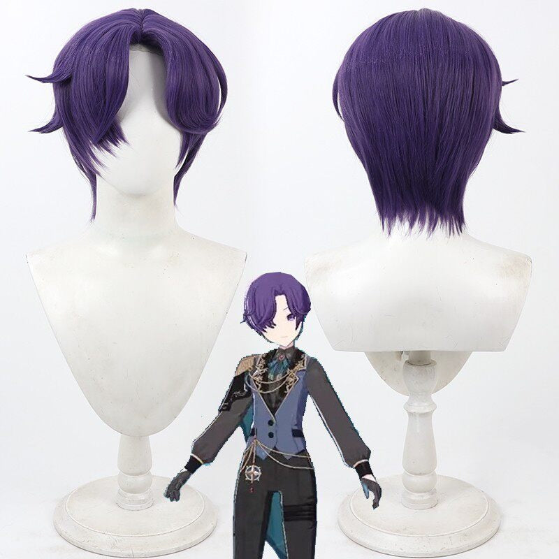 Asahina Mafuyu Cosplay Wigs PJSK Short Wigs