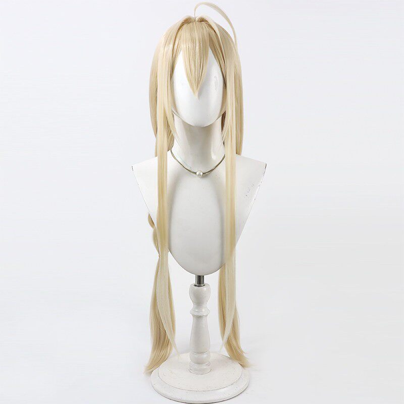 Azur Lane Games Cosplay Wigs HNLMS Gouden Leeuw Light Blue Wigs