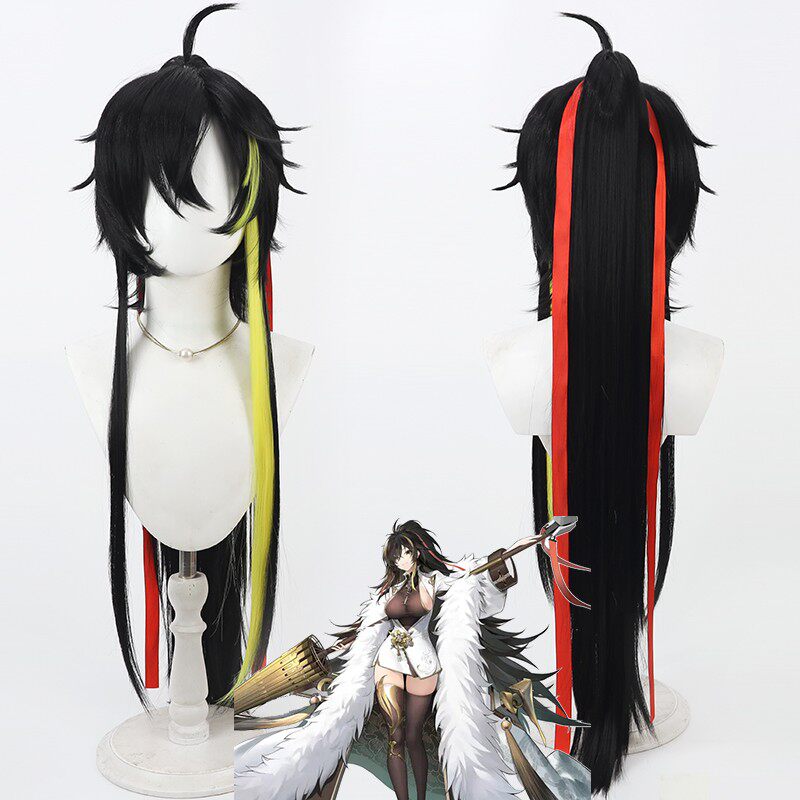 Azur Lane Games Cosplay Wigs Harbin Black Wigs