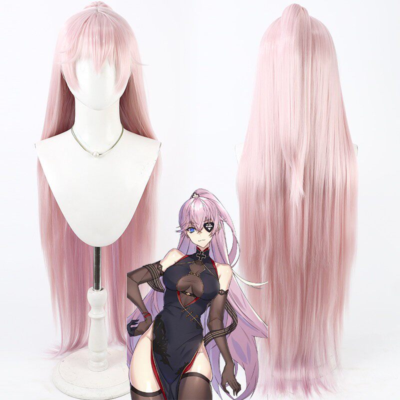 Azur Lane Games Cosplay Wigs Scharnhorst Pink Wigs