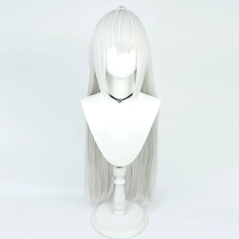 Azusa Shirasu Blue Archive Cosplay Wigs Silver Wigs
