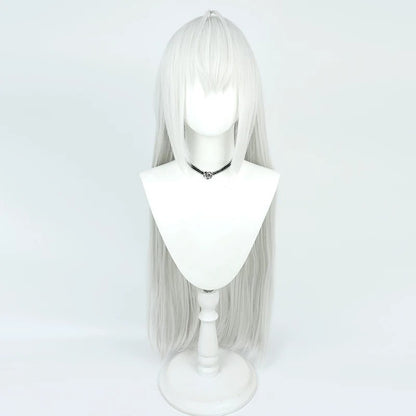 Azusa Shirasu Blue Archive Cosplay Wigs Silver Wigs