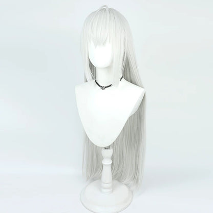 Azusa Shirasu Blue Archive Cosplay Wigs Silver Wigs