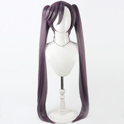 BLEACH Anime Cosplay Wigs Saito Furofushi Split Ponytail Wigs