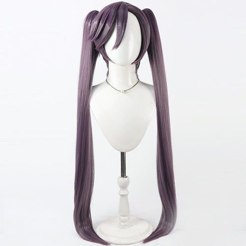 BLEACH Anime Cosplay Wigs Saito Furofushi Split Ponytail Wigs