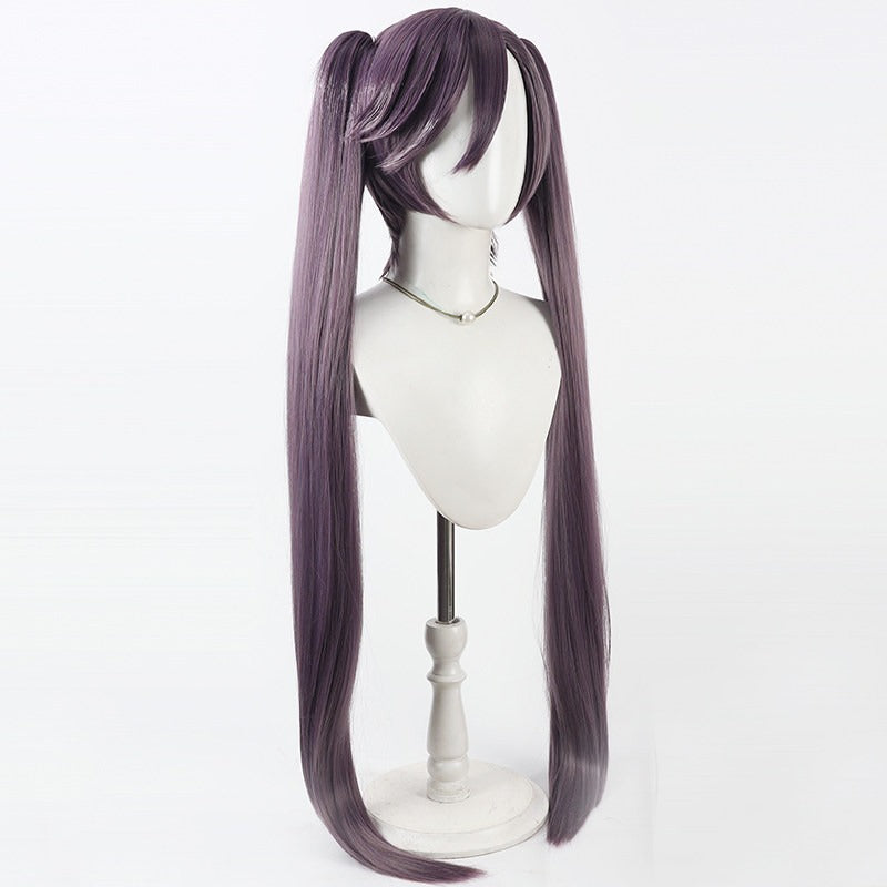 BLEACH Anime Cosplay Wigs Saito Furofushi Split Ponytail Wigs
