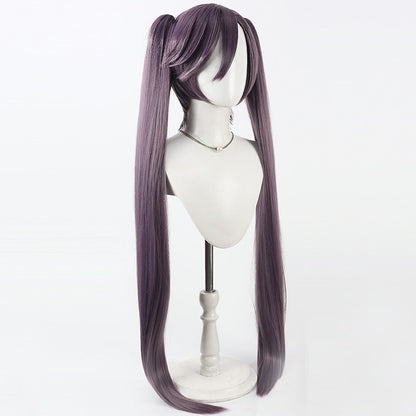 BLEACH Anime Cosplay Wigs Saito Furofushi Split Ponytail Wigs