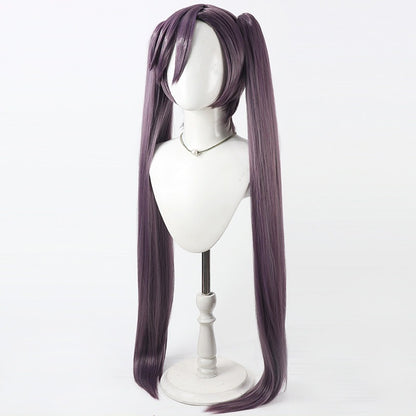 BLEACH Anime Cosplay Wigs Saito Furofushi Split Ponytail Wigs