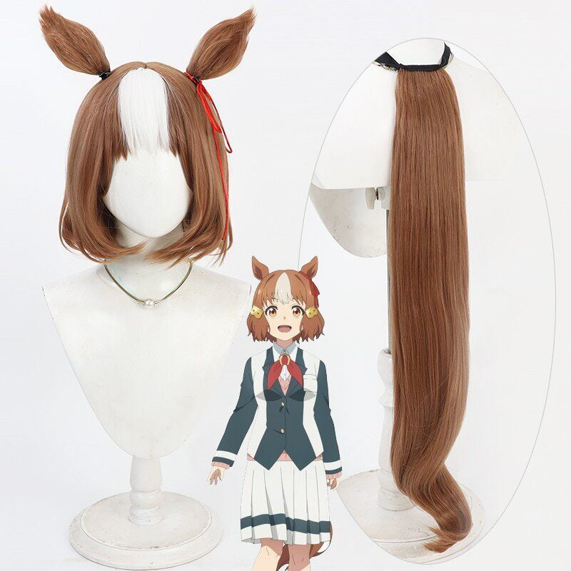 Belno Light Cosplay Wigs Bob Hair Umamusume:Pretty Derby