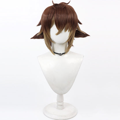 Bison Arknights Cosplay Wigs Highlight Flip Animal Ears