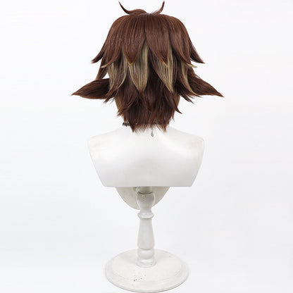 Bison Arknights Cosplay Wigs Highlight Flip Animal Ears