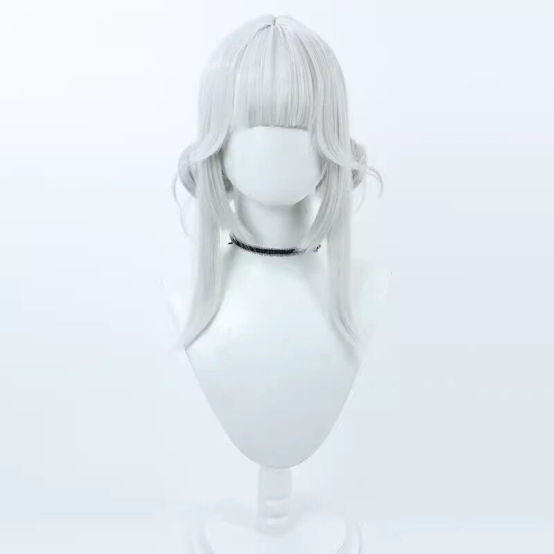Blanc Cosplay Wigs Goddess of Victory: Nikke Silver Wigs