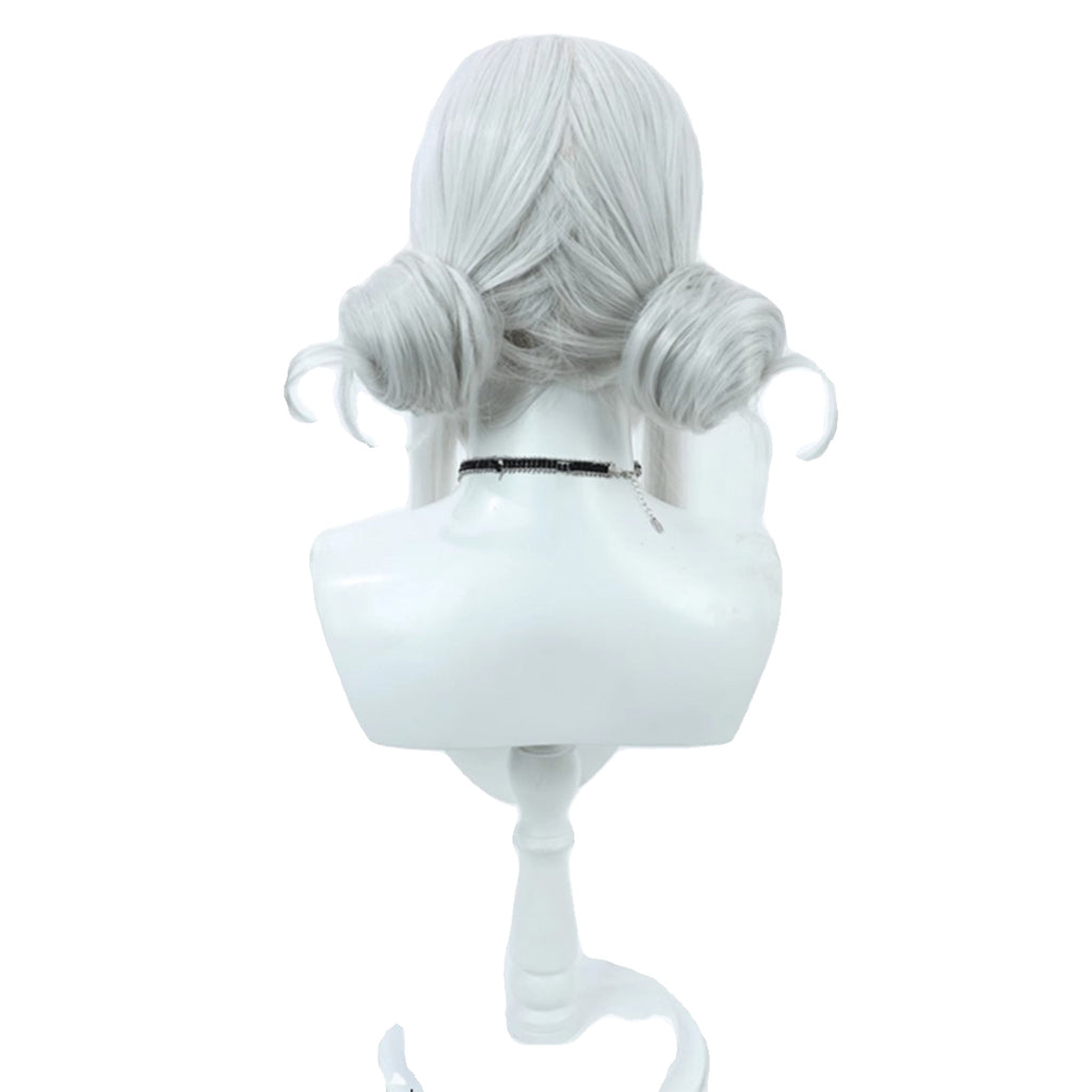 Blanc Cosplay Wigs Goddess of Victory: Nikke Silver Wigs
