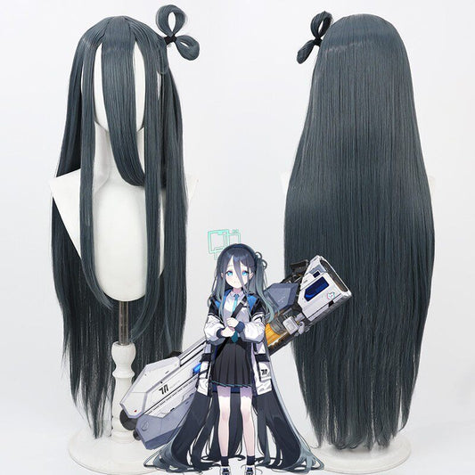Blue Archive Cosplay Wigs Aris Tendou Long Bang Wigs