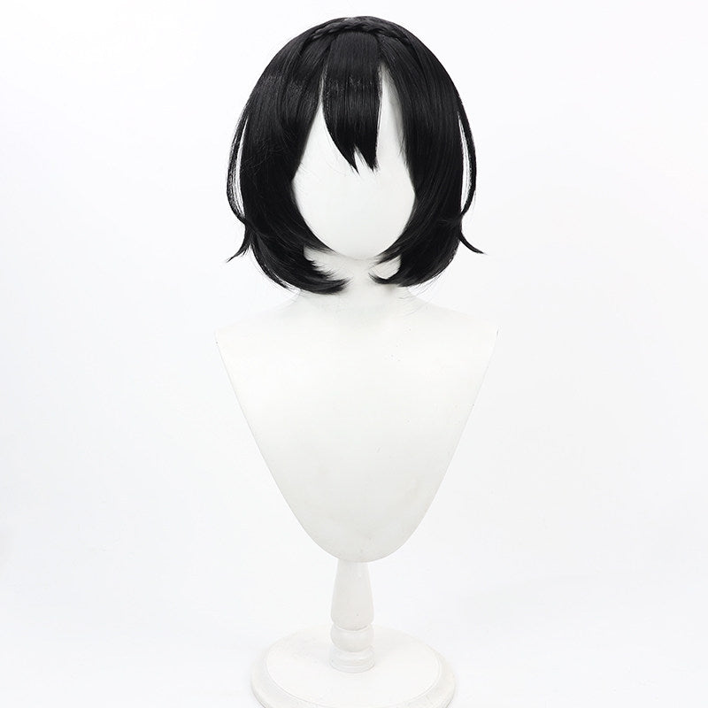 Blue Archive Cosplay Wigs Ayane Okusora Black Bob Wigs