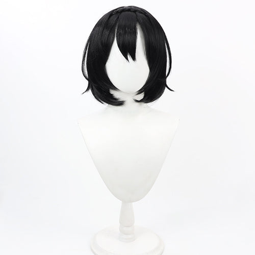 Blue Archive Cosplay Wigs Ayane Okusora Black Bob Wigs