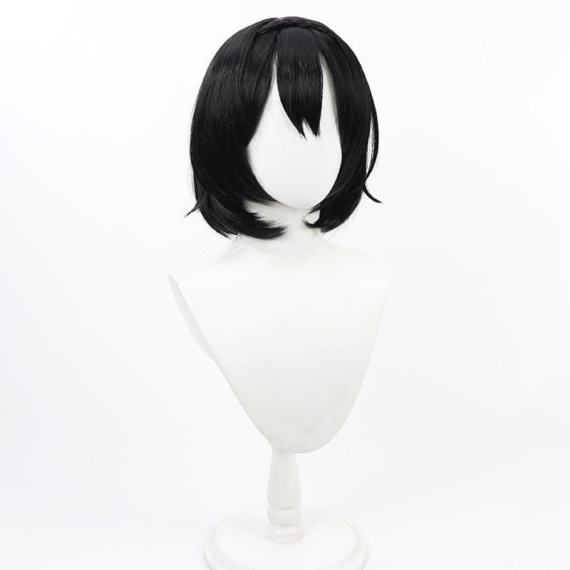 Blue Archive Cosplay Wigs Ayane Okusora Black Bob Wigs