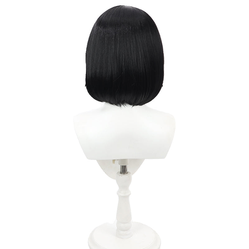 Blue Archive Cosplay Wigs Ayane Okusora Black Bob Wigs