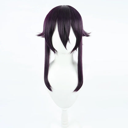 Blue Archive Cosplay Wigs Haruka Igusa Dark Purple Sideburns