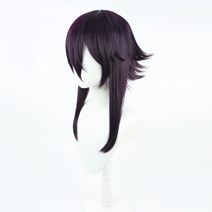 Blue Archive Cosplay Wigs Haruka Igusa Dark Purple Sideburns