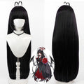 Blue Archive Cosplay Wigs Kenzaki Tsurugi Black Wigs