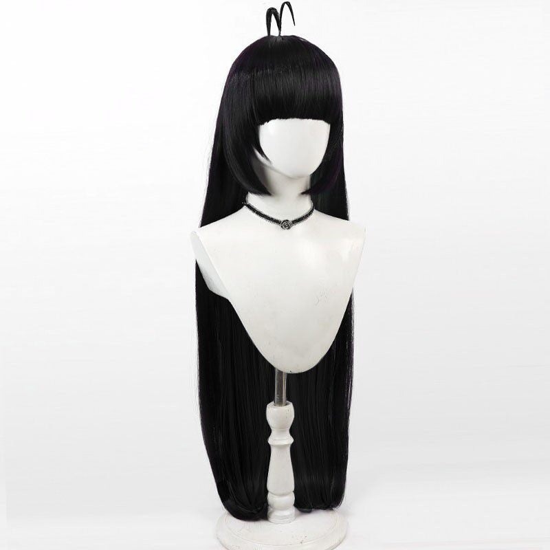Blue Archive Cosplay Wigs Kenzaki Tsurugi Black Wigs