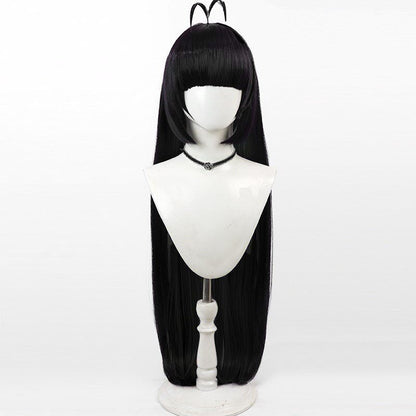 Blue Archive Cosplay Wigs Kenzaki Tsurugi Black Wigs