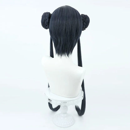 Blue Archive Cosplay Wigs Kisaki Ryuuge Double Buns Wigs
