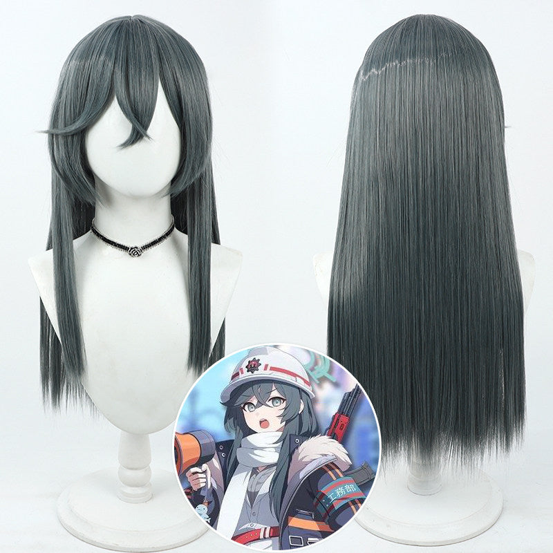 Blue Archive Cosplay Wigs Minori Amamori Long Straight Wigs Blue Archive