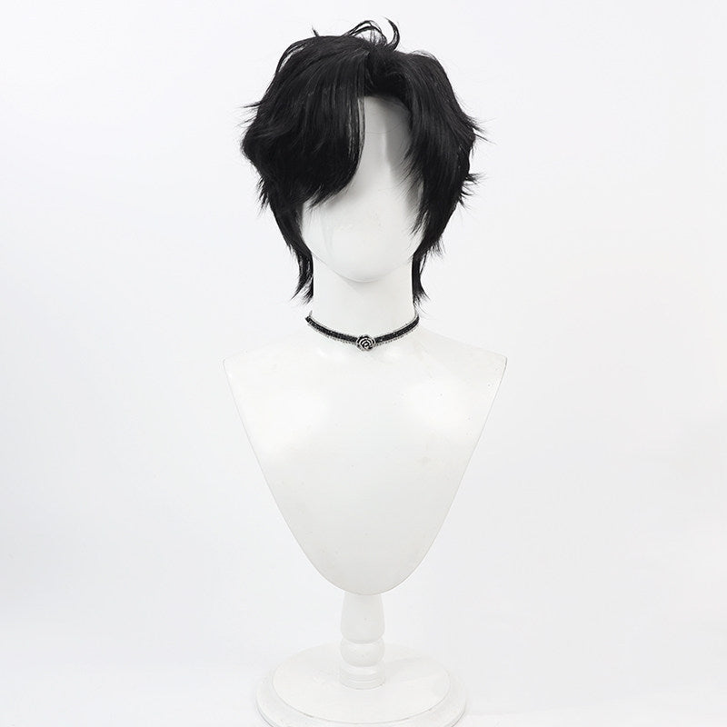 Blue Archive Cosplay Wigs Shale Teacher Left Part Wavy Hair