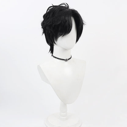 Blue Archive Cosplay Wigs Shale Teacher Left Part Wavy Hair