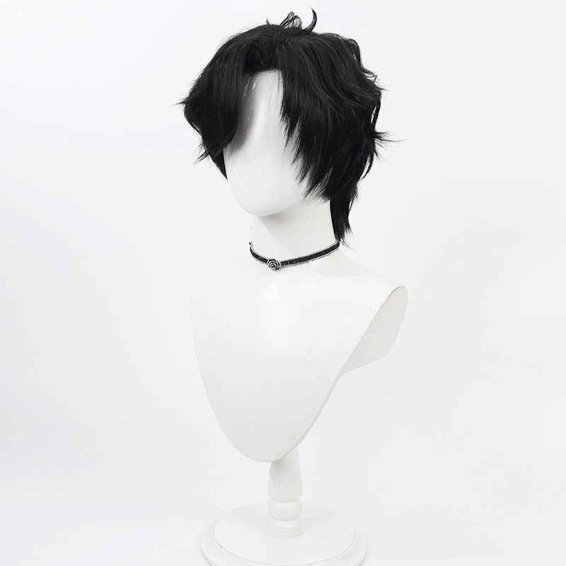 Blue Archive Cosplay Wigs Shale Teacher Left Part Wavy Hair