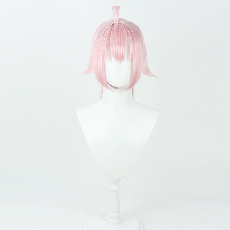 Blue Archive Cosplay Wigs Takanashi Hoshino High Ponytail Pink Wigs