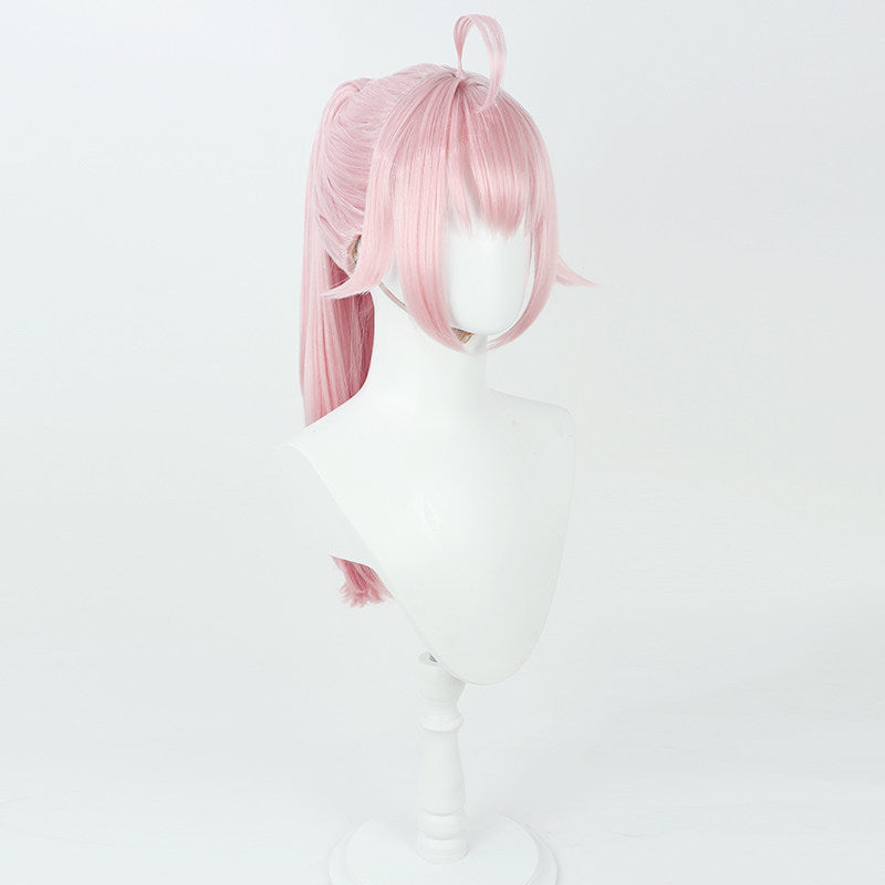 Blue Archive Cosplay Wigs Takanashi Hoshino High Ponytail Pink Wigs