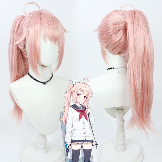Blue Archive Cosplay Wigs Yuzutori Natsu Pink Wigs