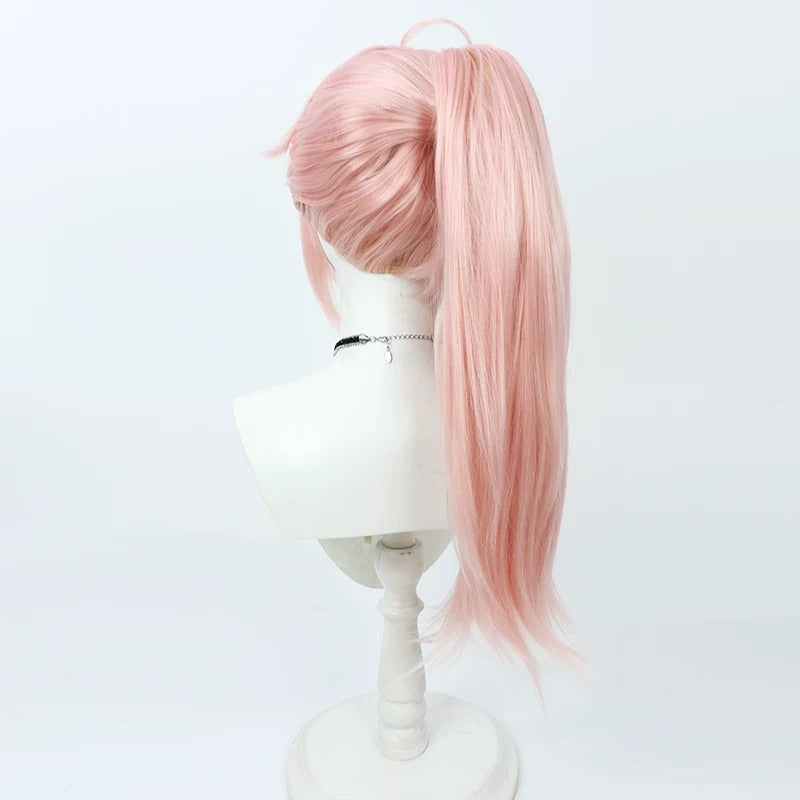 Blue Archive Cosplay Wigs Yuzutori Natsu Pink Wigs