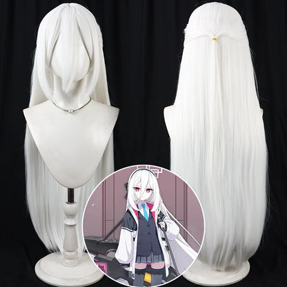 Blue Archive Kei Tendou Cosplay Wigs White Wigs