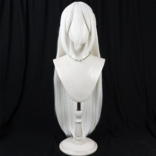 Blue Archive Kei Tendou Cosplay Wigs White Wigs