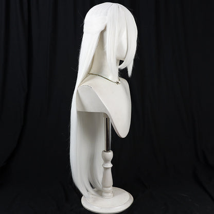 Blue Archive Kei Tendou Cosplay Wigs White Wigs