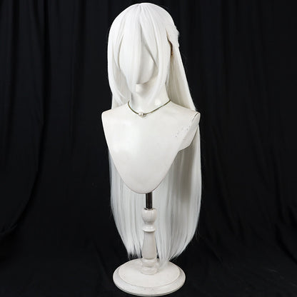 Blue Archive Kei Tendou Cosplay Wigs White Wigs