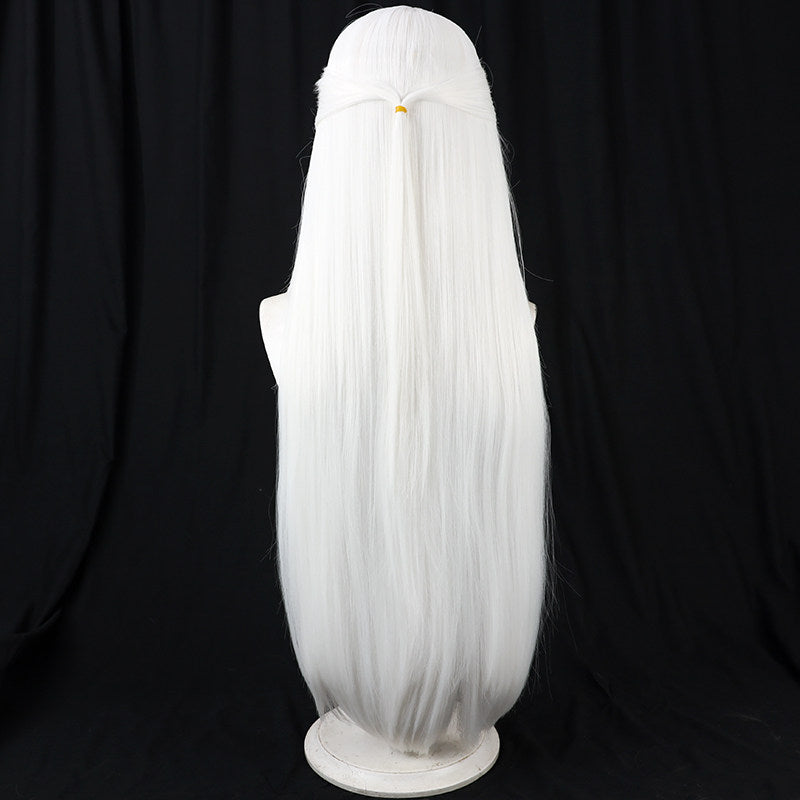 Blue Archive Kei Tendou Cosplay Wigs White Wigs