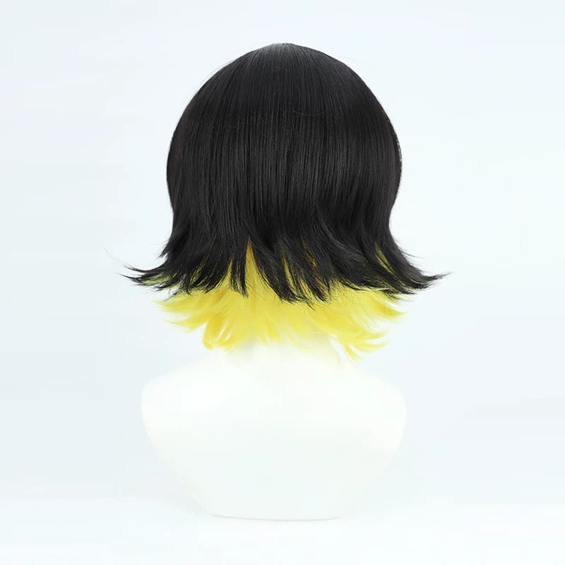 Blue Lock  Cosplay Wigs Anime Blue Lock Bachira Meguru Gradient Wig